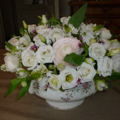 bouquets de fleurs pour votre mariage - location vaisselle depareillee